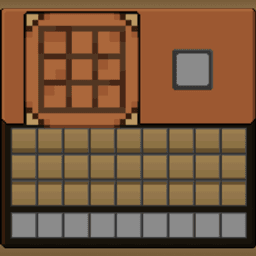 Minecraft Crafting Table GUI